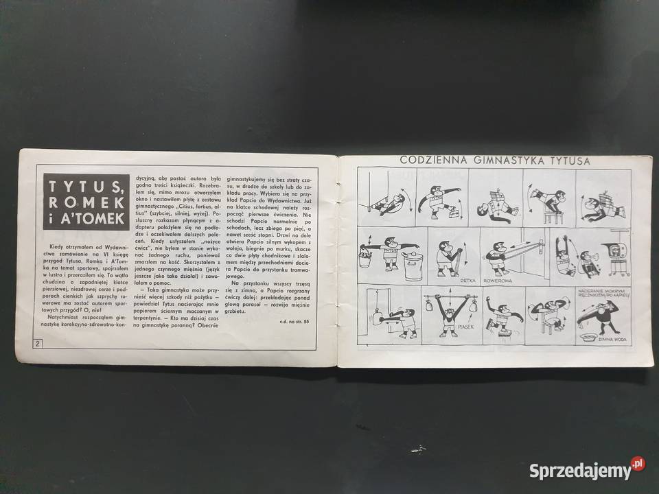 Tytus Romek i ATomek księga VI wyd3 1979 pomorskie Gdynia