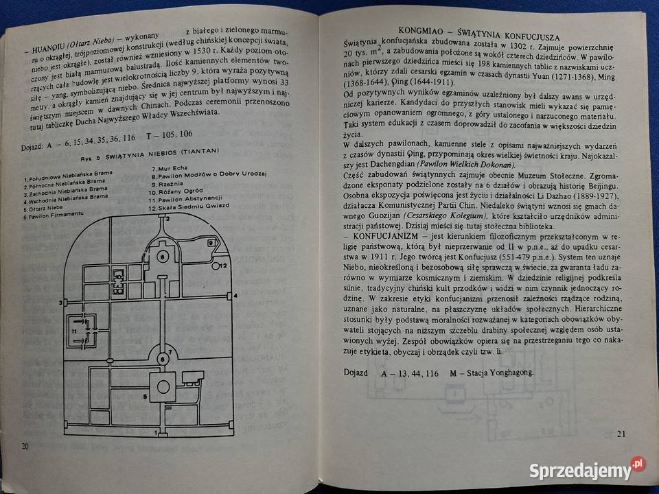 Pekin przewodnik Andrzej Urbanik Rok wydania 1989 Kraków