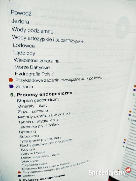 Teraz matura geografia przed egzaminem Antykwariat Warszawa