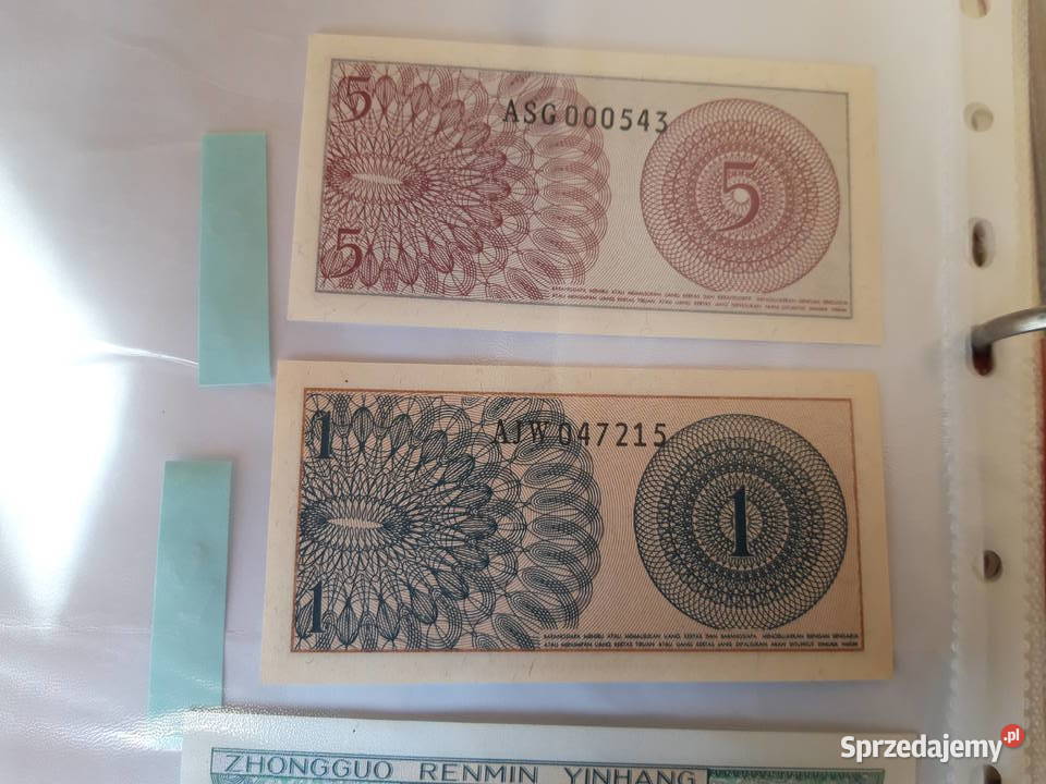 Banknot kolekcjonerski Chiny Indonezja