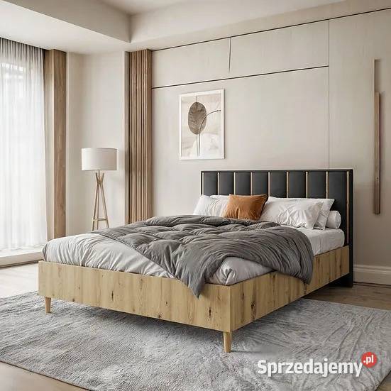 Łóżko sypialniane Lux ze stolikami bez śląskie