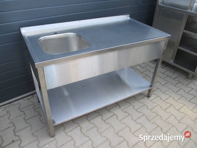 ZLEW GASTRONOMICZNY 1 KOMOROWY Z PÓŁKĄ 1367085 Ostrów Wielkopolski