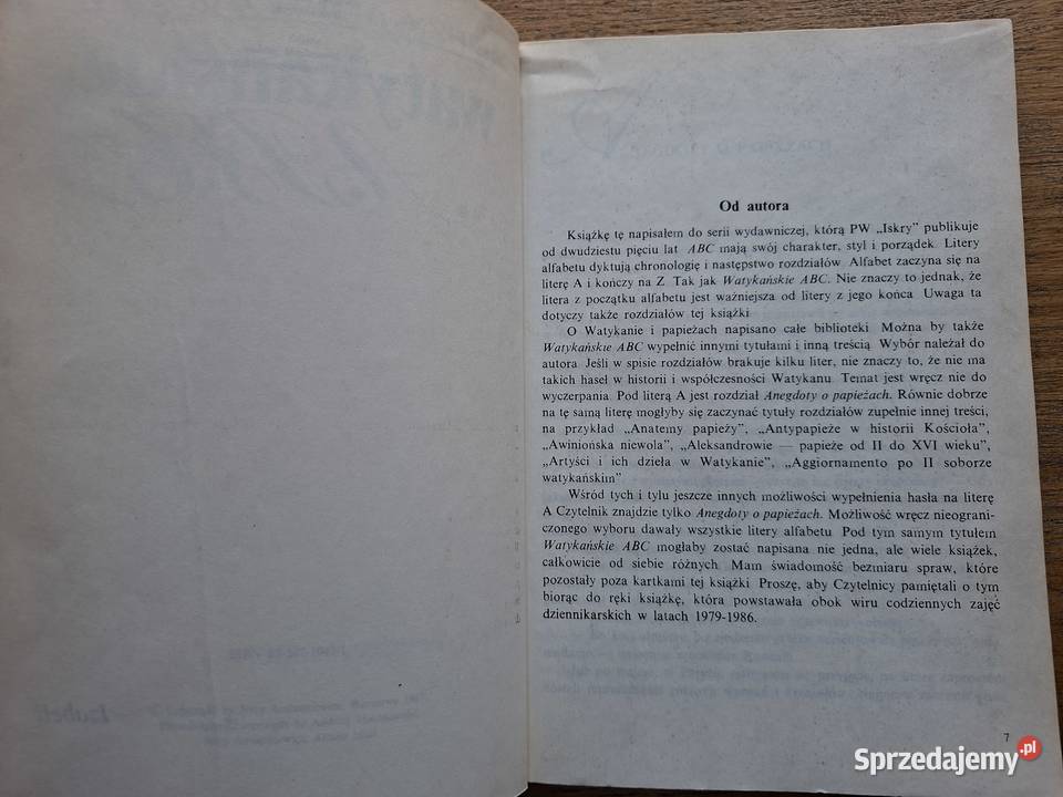 Watykańskie ABC Jerzy Ambroziewicz małopolskie Kraków