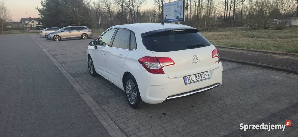 Citroen C4 2011r Zadbany Mechanicznie 16HDI 112 wielofunkcyjna kierownica Pułtusk