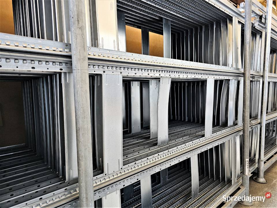 Regał Magazynowy 50x210x39324p Metalowy Ocynk Dzierżoniów