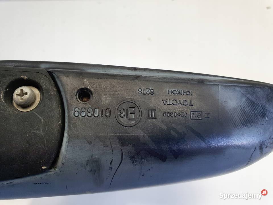 LUSTERKO PRAWE Toyota Yaris I 9906r PASAŻERA 3 Rudka sprzedam