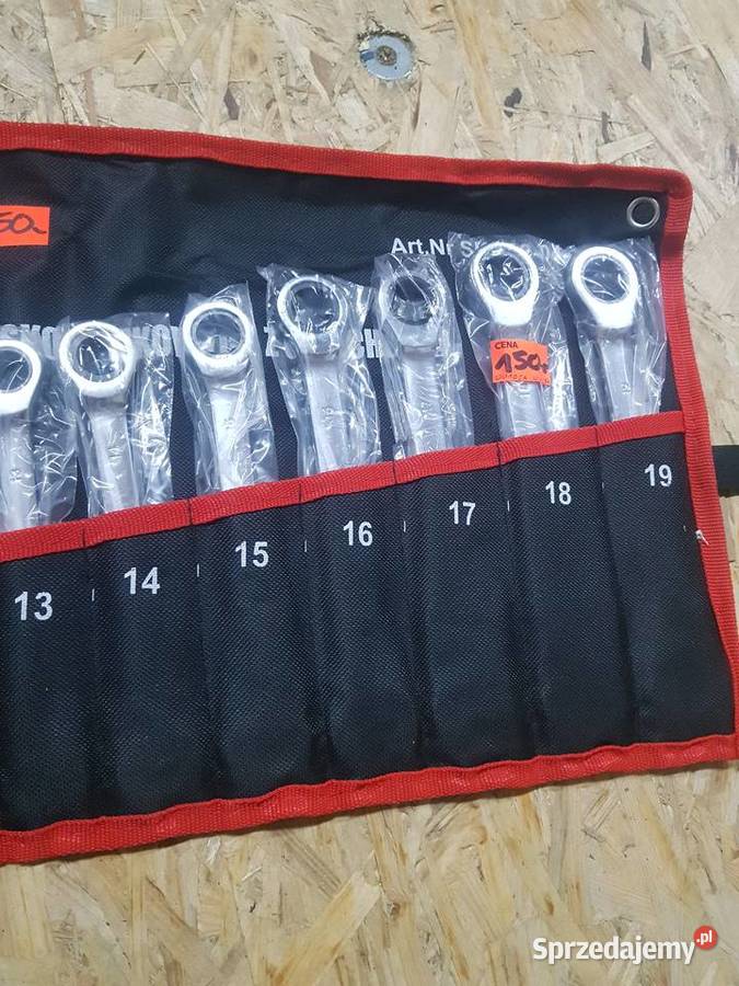 KLUCZE PŁASKO OCZKOWE Z GRZECHOTKĄ 12 819