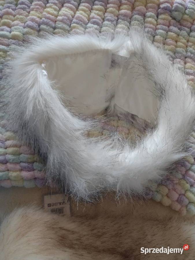 Wytworna FUTRZANA OPASKA zimowa z LondynuNOWA Dla kobiet małopolskie Kraków