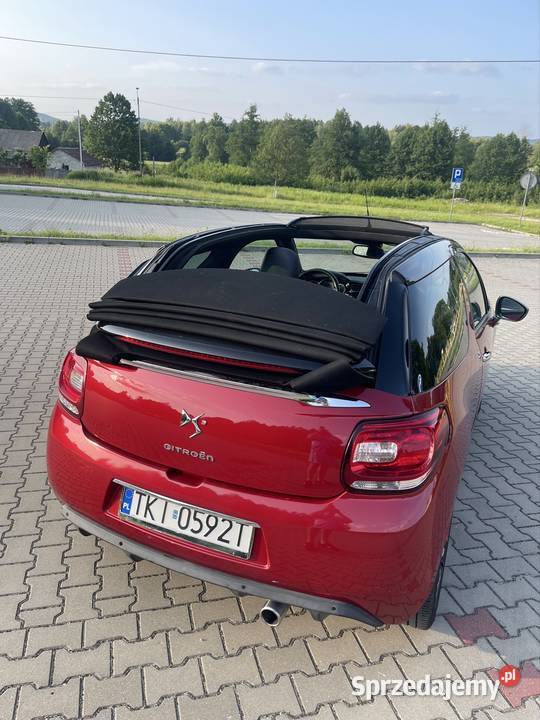 Ds automobiles Citroen Ds3 cabrio 16Hdi idealny elektryczne lusterka Brzezinki