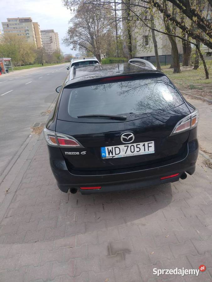 Mazda 6 gh kombi 2012r z silnikiem 155 przebieg mazowieckie Warszawa