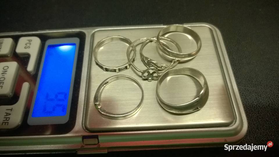 pierścionki 6 SREBRO 925 0124 Pozostałe Warszawa