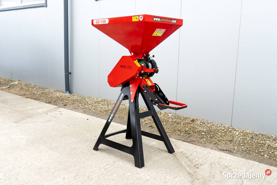 Gniotownik REMET GX100 śrutownik do zboza nieuszkodzony podkarpackie Łowisko sprzedam