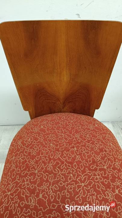 krzesło krzesła Halabala design lata 60te łódzkie Radomsko