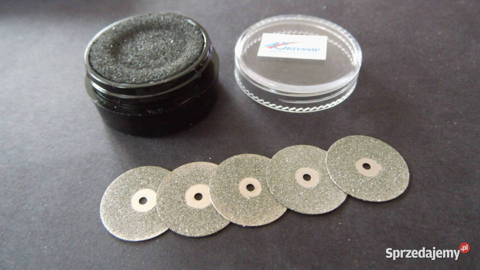 Mineralogia Cięcie Metal Tarczka diamentowa ZSRR Elektryczne