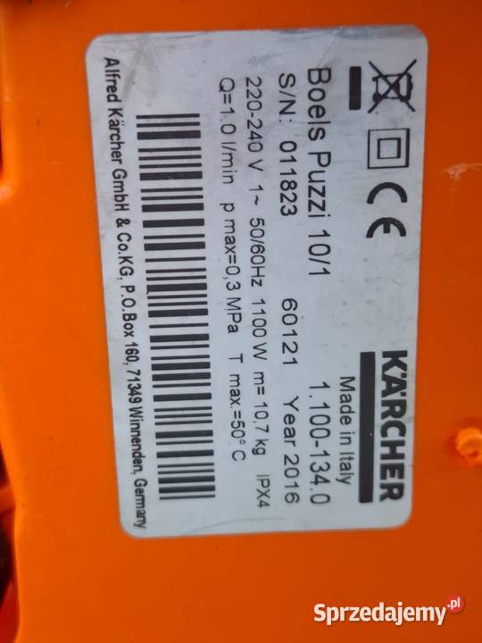 Odkurzacz Karcher Puzzi 101 mała ssawka Radom