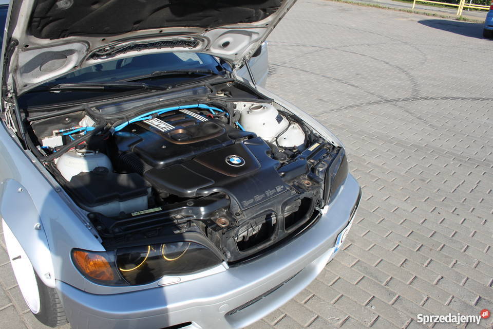 BMW e46 stance airride 320d światła do jazdy dziennej