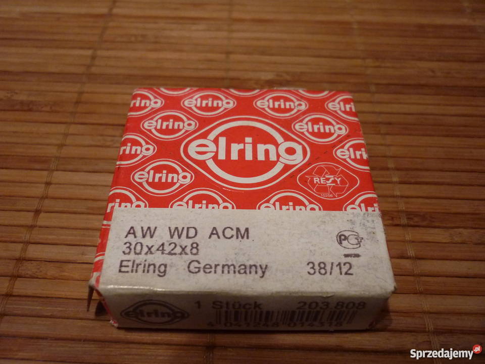 Uszczelniacz simering 30X42X8 ELRING 203808 Łódź