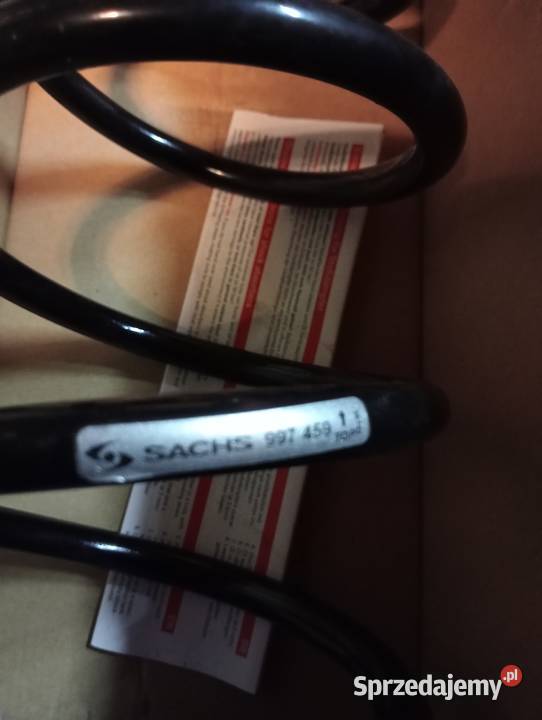 Sprężyny Sachs Seat Leon I Toledo II Golf IV osobowe
