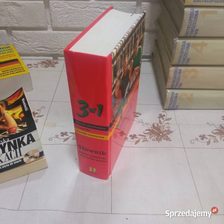 Słowniki Polsko Niemicki zestaw całość idealne Szczecin