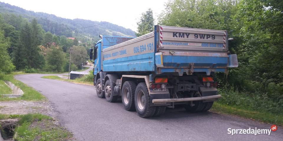 ACTROS wywrotka kiper EURO 5 tacho na tarczki Kraków