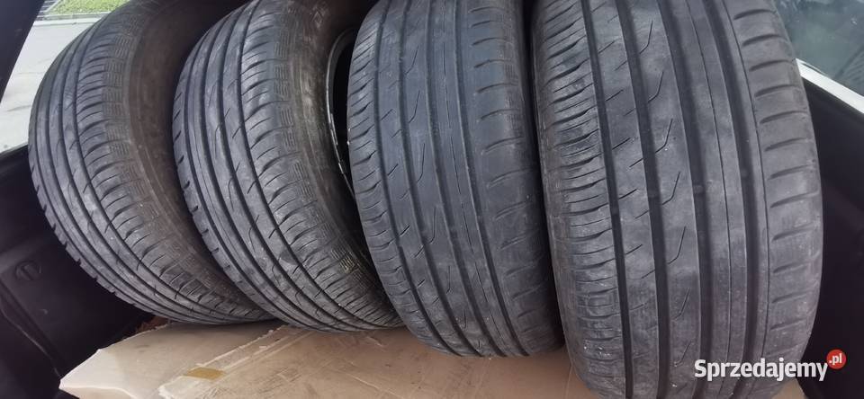 Ładne opony letnie alufelgi 16 4x108 peugeot Rzeszów