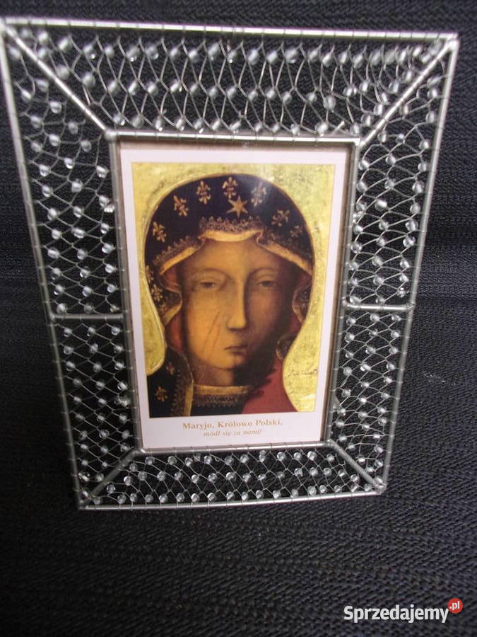 Wyjątkowa ręcznie robiona ramka stojąca na Warszawa