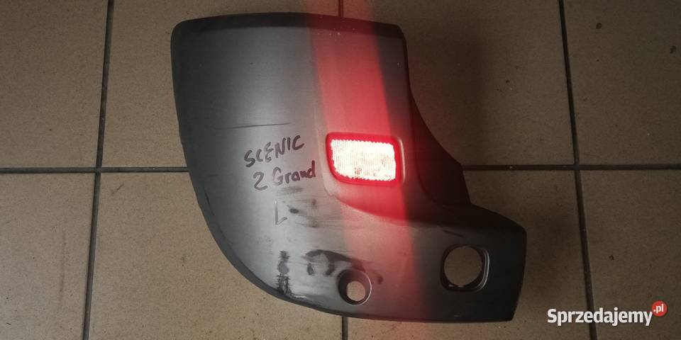 narożnik zderzaka tył lewy Renault Scenic 2 i osobowe Piotrków Trybunalski