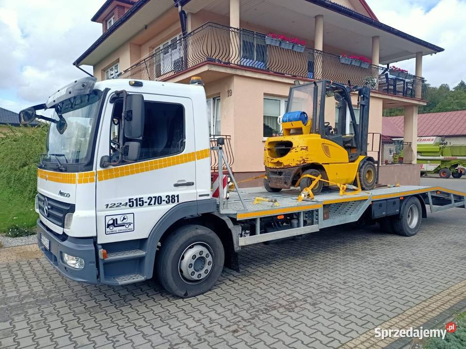 Mercedes Atego 1224 2011 Autolaweta Pomoc 6000cm3