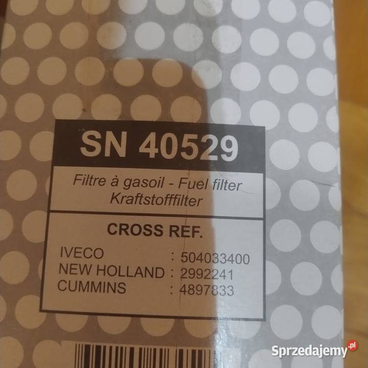 Filtr Paliwa Hifi SN 40529 Proszowice