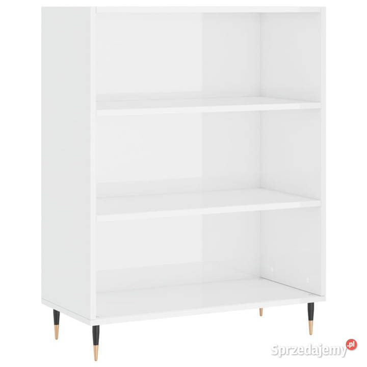 Regał biały połysk 695x325x90 materiał mazowieckie Warszawa
