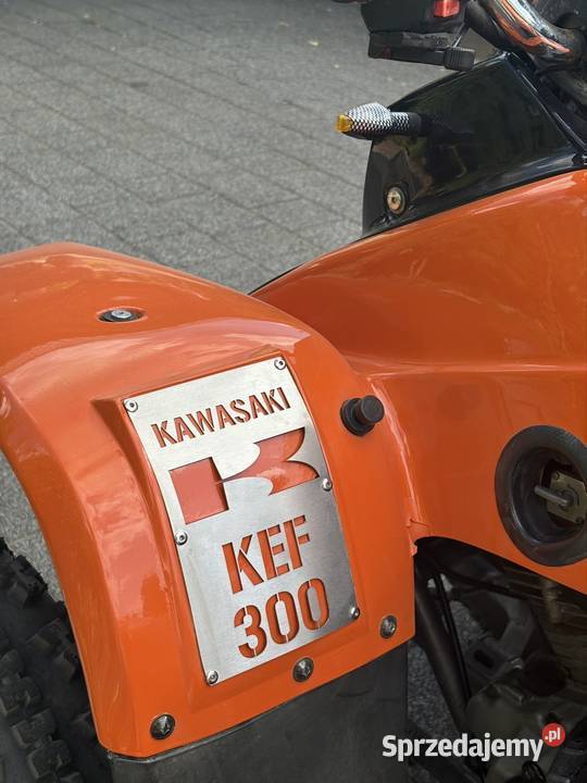 Kawasaki KEF 300 Lakota Doinwestowany Nowe Opony Gołubie