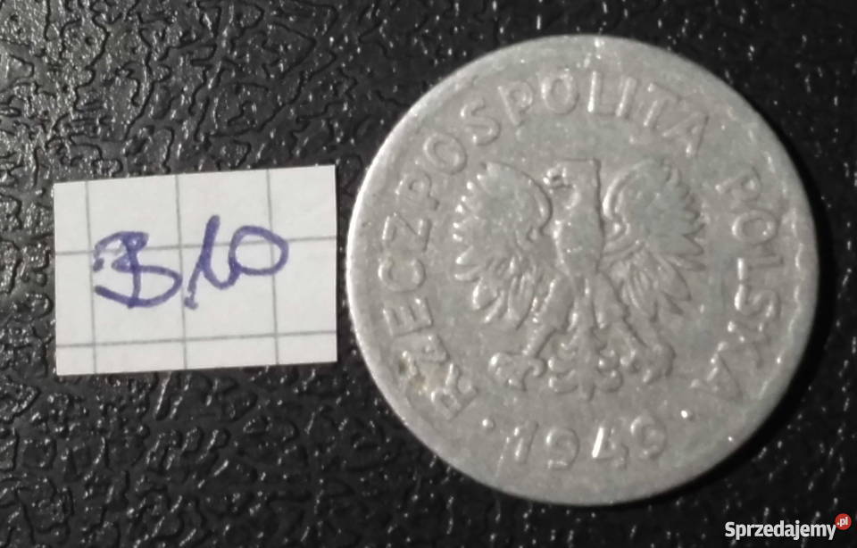 1 złoty 1949 2 sztuki Kraków