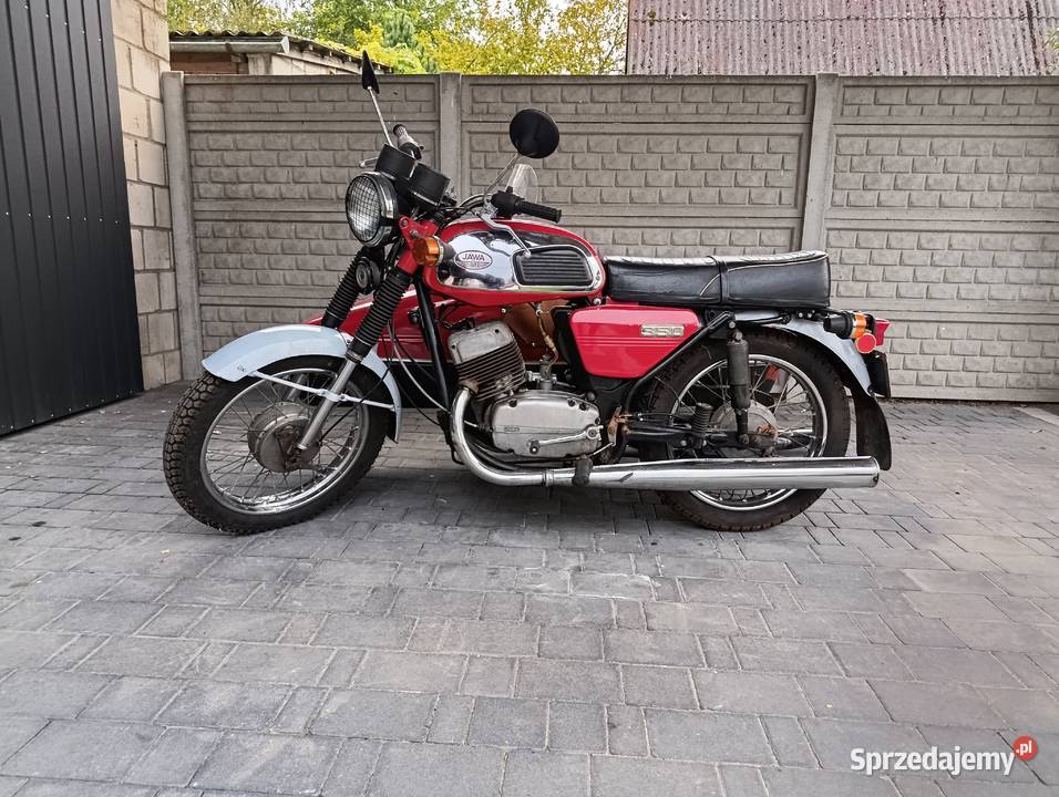 Jawa 350 634 z wózkiem bocznym Parczew