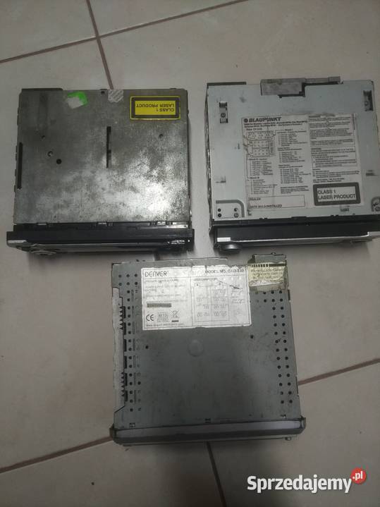 2 x Blaupunkt 1 x Denver odtwarzacze samochodowe Lublin