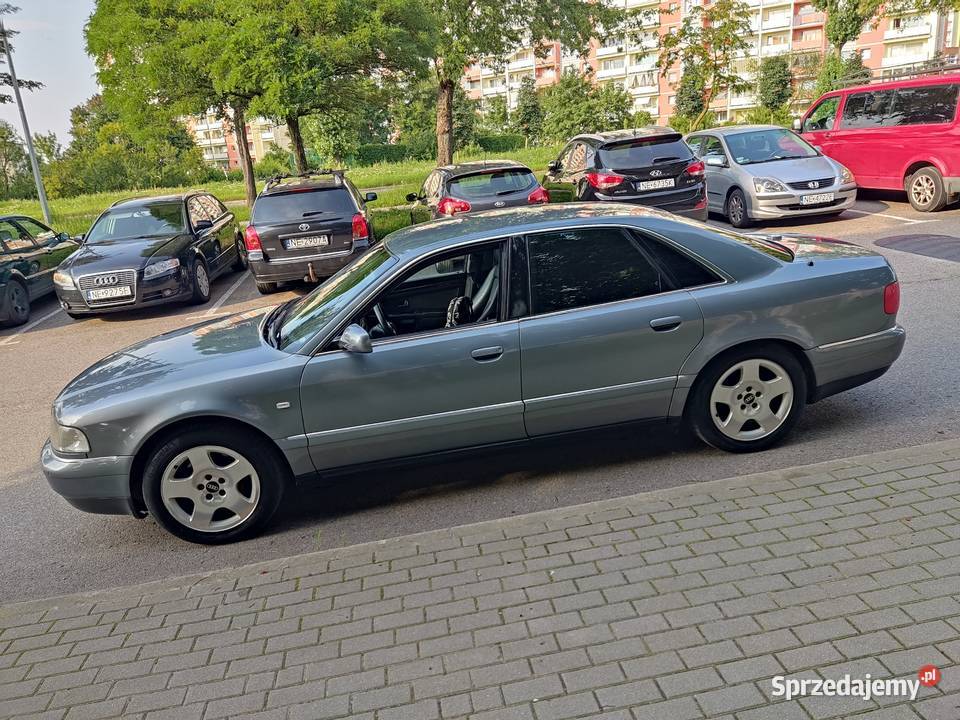 AUDI A8 D2 sedan r2000 poj 37V8 GAZ opłaty 2027r nieuszkodzony warmińsko-mazurskie Elbląg sprzedam