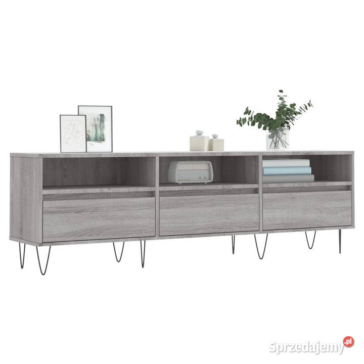 Szafka pod TV szary dąb sonoma 150x30x445 Warszawa