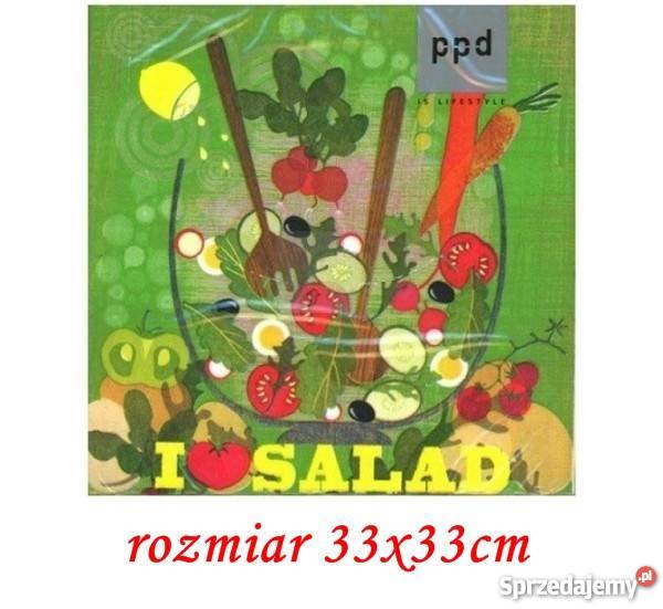 Nowe Serwetki papierowe 33cmx33 PPD nuty Warszawa