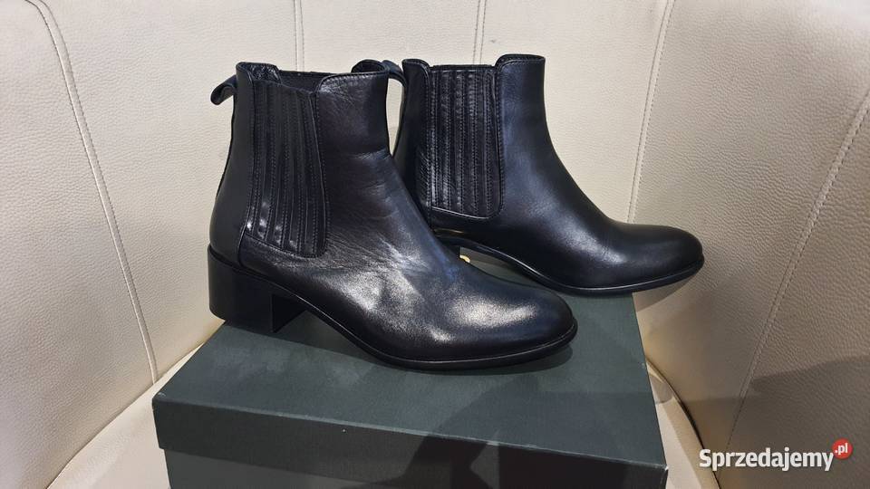 Buty botki skórzane Gino Rossi 451 damskie 38 Lublin