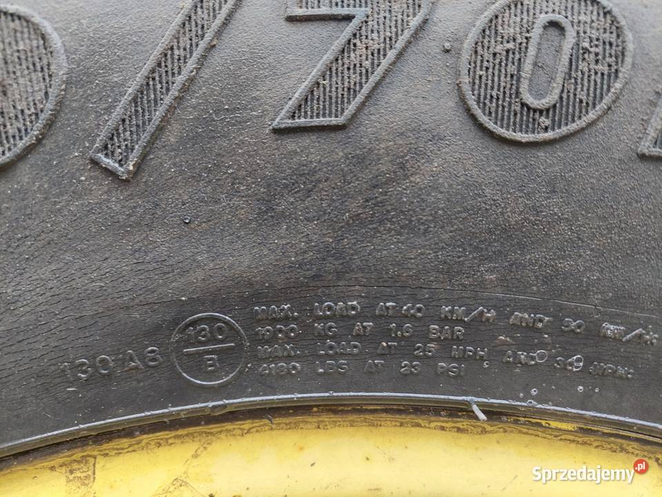Sprzedam opony Goodyear 420 70 24 Opony rolnicze Izdebno Kościelne