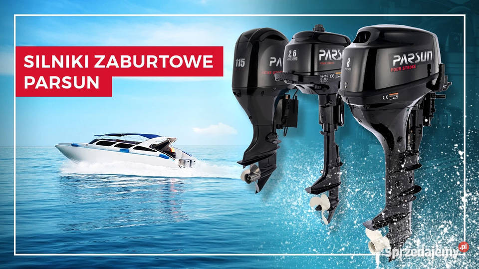 Silnik Zaburtowy PARSUN F115FELTEFI 115 NOWY