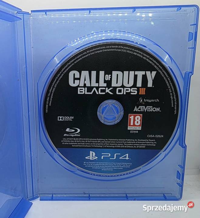 Gra Call of Duty Black Ops III 4 Elbląg sprzedam