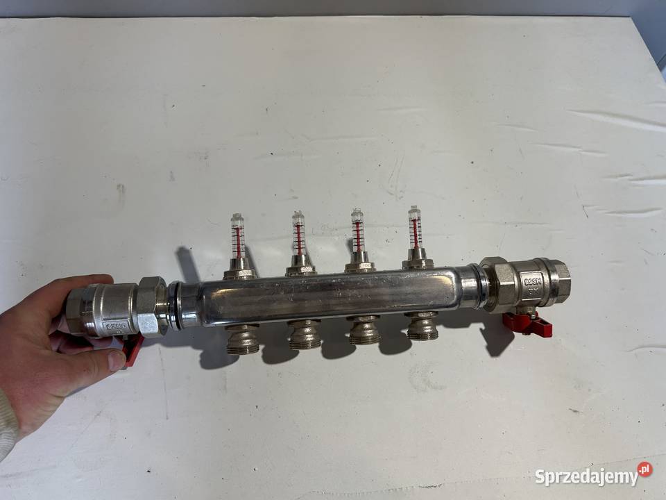 Rozdzielacz podłogówki uponor nierdzewka zawór Kraków