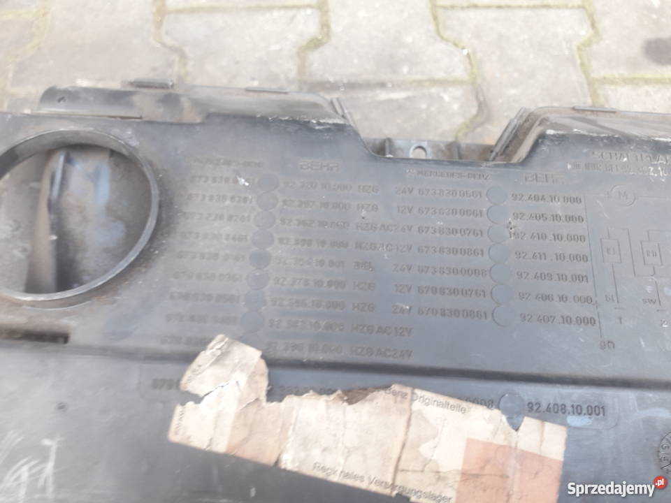 NAGRZEWNICA Panel nawiewu mercedes 711 811 714 śląskie Częstochowa sprzedam