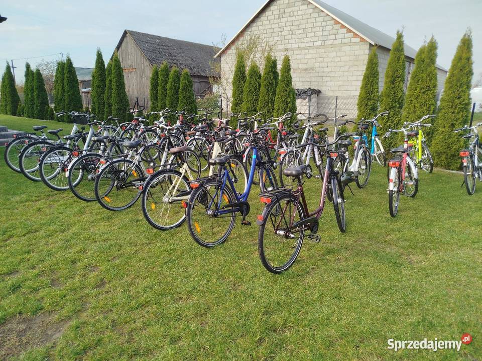 Rowery damki męskie z Niemiec duży wybór rowerów podlaskie Budzisko