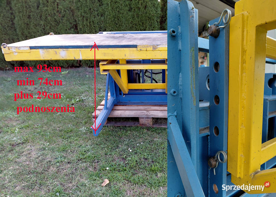Stół podnoszony hydraulicznie HK2 19282 Schuster lubuskie Drezdenko