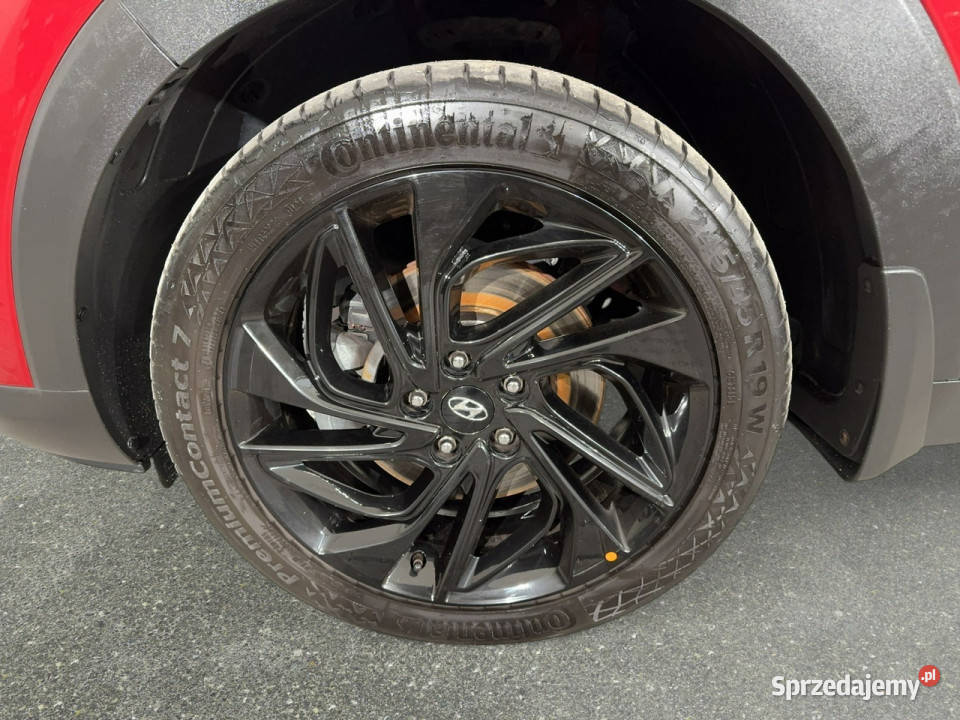 Hyundai Tucson VAT 23 Nline 16TGDI 177 DCT 2020 centralny zamek Myślenice
