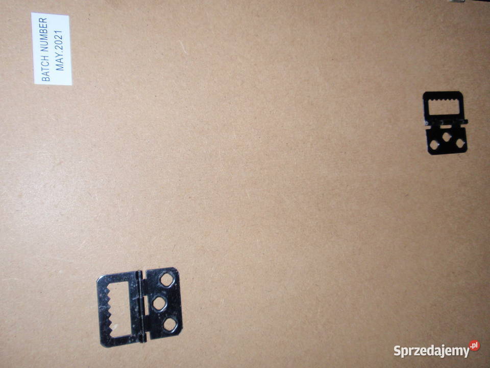 Lustro w drewnianej czarnej ramie Lustro Dom i Ogród łódzkie Łódź