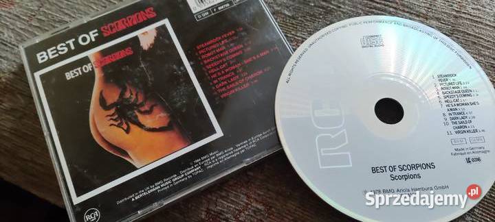 Best of Scorpions CD 1984 Gliwice
