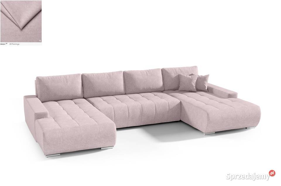 Duży narożnik rozkładany kanapa funkcja Wrocław