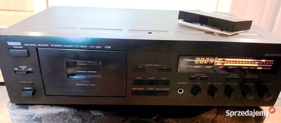 Magnetofon kasetowy Yamaha KX 360 głowica GF 37
